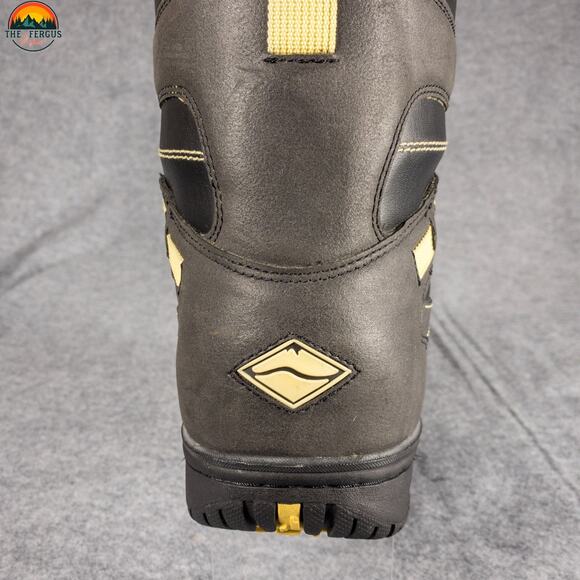 Vans Off The Wall Hi-Standard Snowboard Boots Black Yellow Lace-Up Women's Sz 9 - Picture 10 of 16